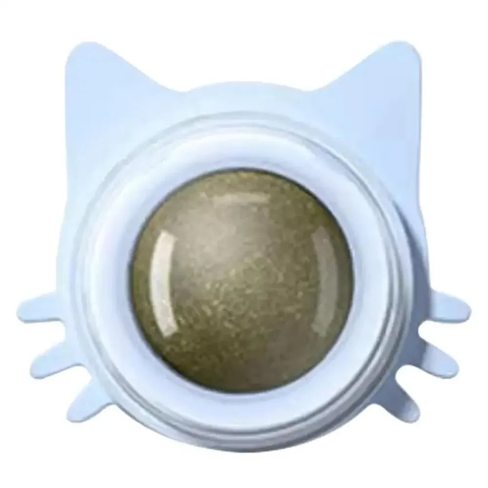 Catnip Cat Wall Stick-on Ball Toy