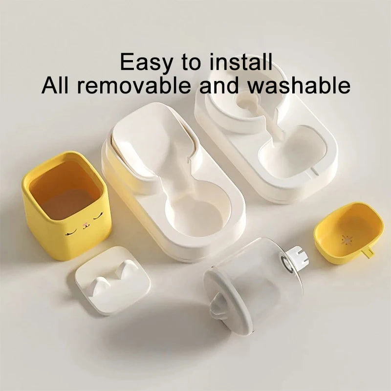 Automatic Feeding And Water Dispenser Large Capacity For Cats Dogs