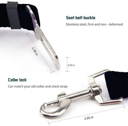 Adjustable Pet Seat Vehicle Harness