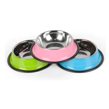 New Pet Dog Stainless Steel Bowls