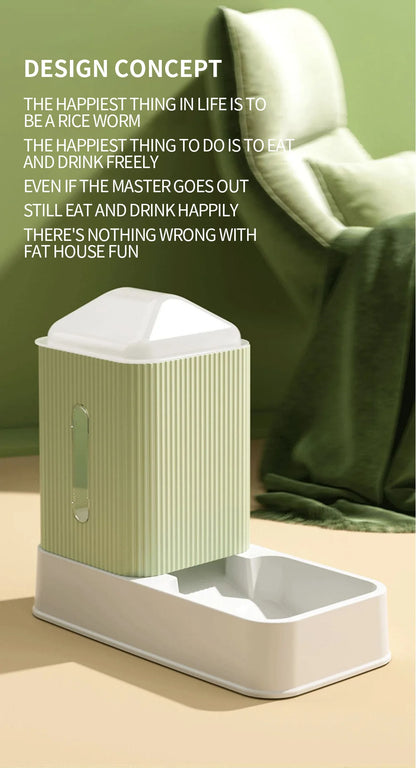 Automatic 3.5L Large Capacity Pets Feeding Bowls