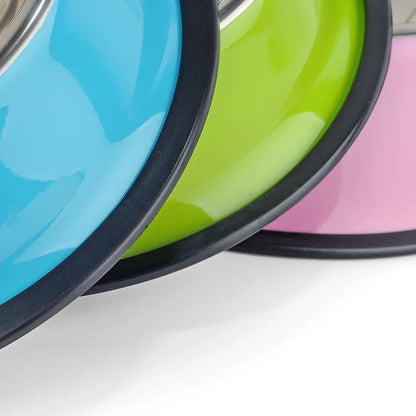 New Pet Dog Stainless Steel Bowls