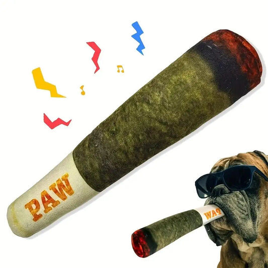 Interactive Dog  Cigar Joint Sound  Toys