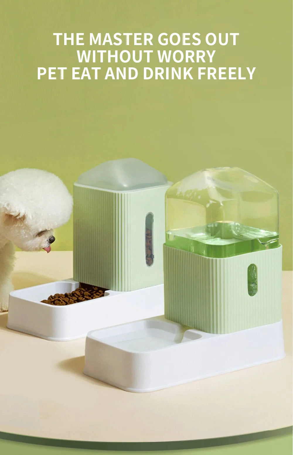Automatic 3.5L Large Capacity Pets Feeding Bowls