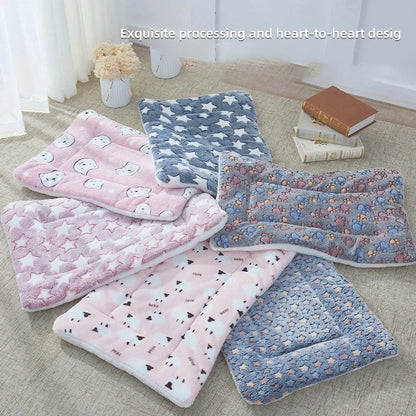 Flannel Pet Sleeping Mat Dog & Cat Bed