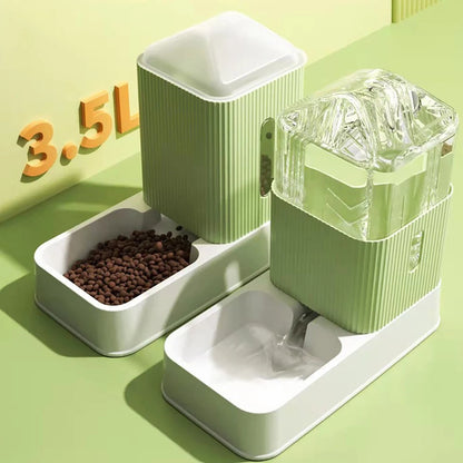 Automatic 3.5L Large Capacity Pets Feeding Bowls