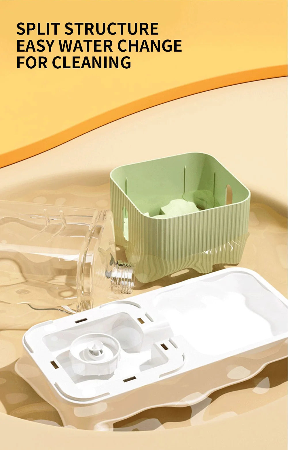 Automatic 3.5L Large Capacity Pets Feeding Bowls