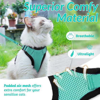 Cat Harness and Leash for Walking