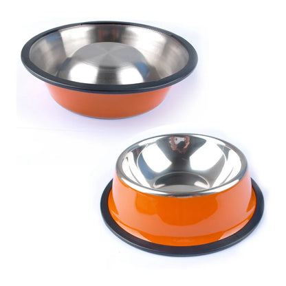 New Pet Dog Stainless Steel Bowls